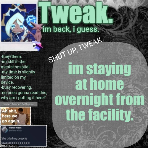 the 29th announcement template. | im staying at home overnight from the facility. | image tagged in the 29th announcement template | made w/ Imgflip meme maker