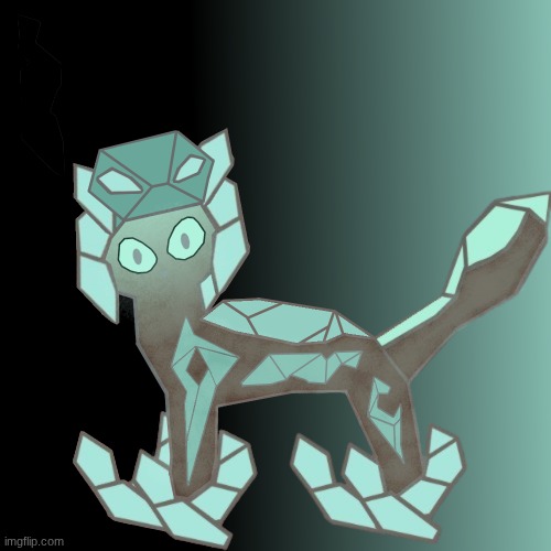 Happy Halloween I know mega glaceon will with its fake eyes on its ice gem that lowers to make a ski mask (Ice/Ground) | made w/ Imgflip meme maker