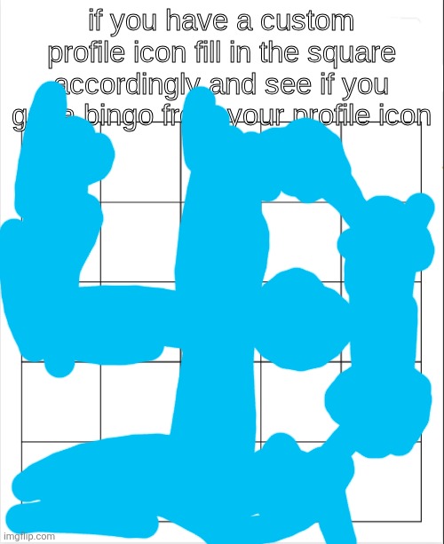 profile icon bingo | image tagged in profile icon bingo | made w/ Imgflip meme maker