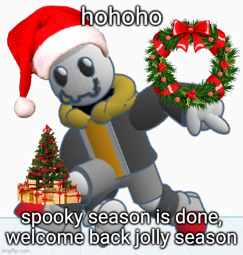 eggy sonic adventure pose | hohoho; spooky season is done, welcome back jolly season | image tagged in eggy sonic adventure pose | made w/ Imgflip meme maker