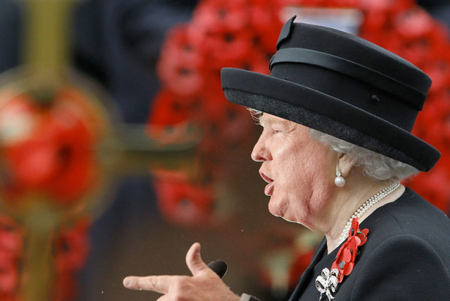 Trump’s Face Onto the Queen’s Blank Meme Template