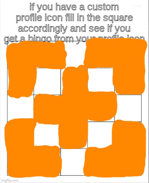 profile icon bingo | image tagged in profile icon bingo | made w/ Imgflip meme maker