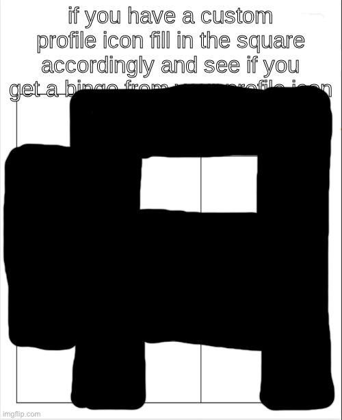 profile icon bingo | image tagged in profile icon bingo | made w/ Imgflip meme maker