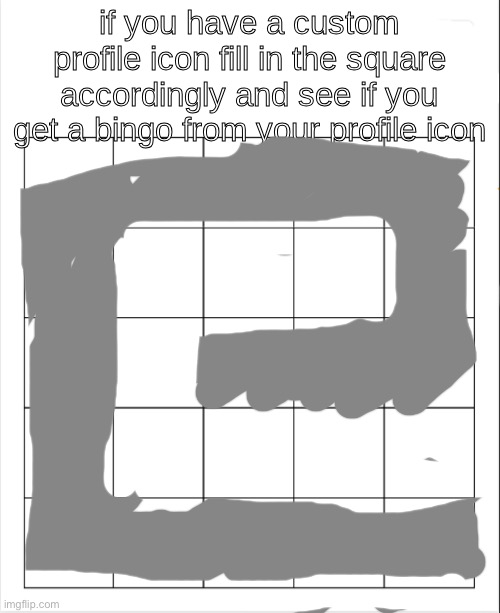 Lots I suppose | image tagged in profile icon bingo | made w/ Imgflip meme maker