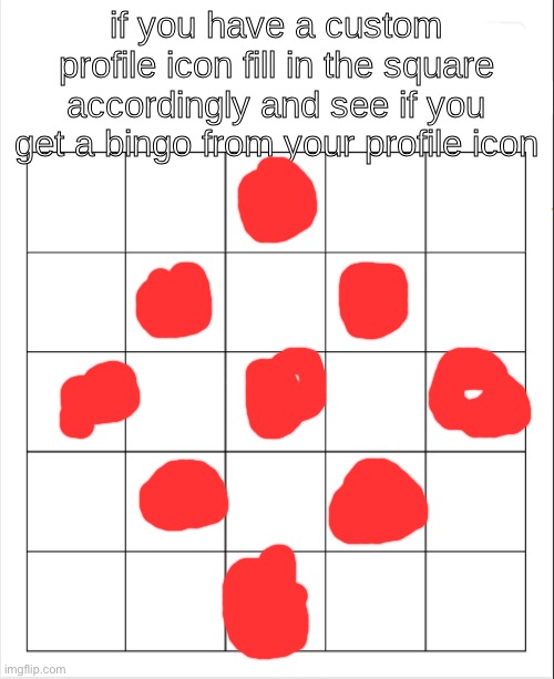 profile icon bingo | image tagged in profile icon bingo | made w/ Imgflip meme maker
