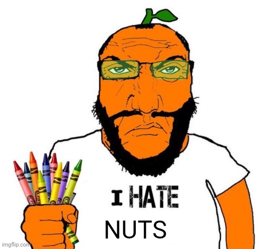 I hate fun | NUTS | image tagged in i hate fun | made w/ Imgflip meme maker