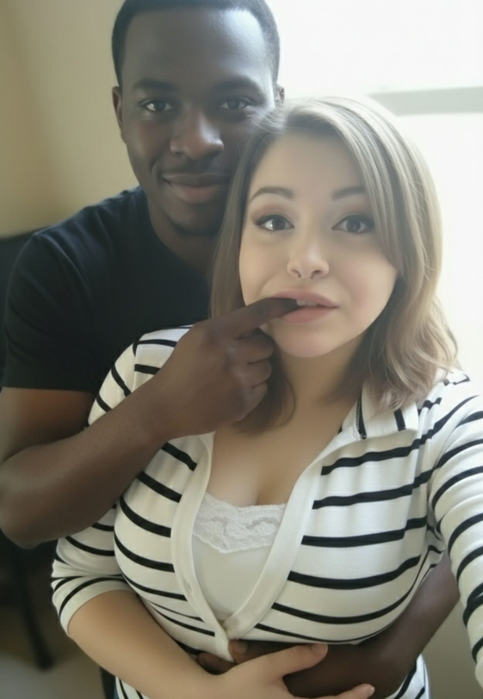 White girls Blank Meme Template