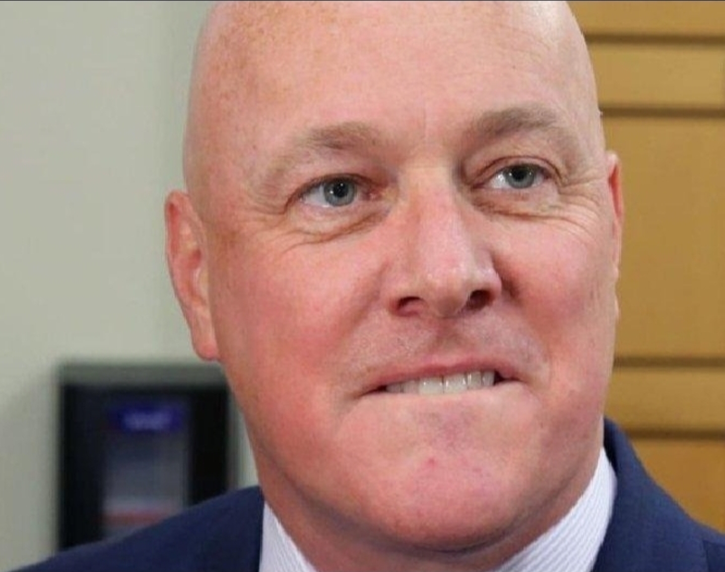 Christopher Luxon Blank Meme Template