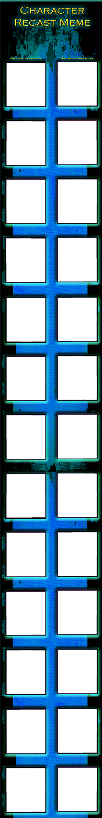 Character Recast Meme Template Blank Meme Template