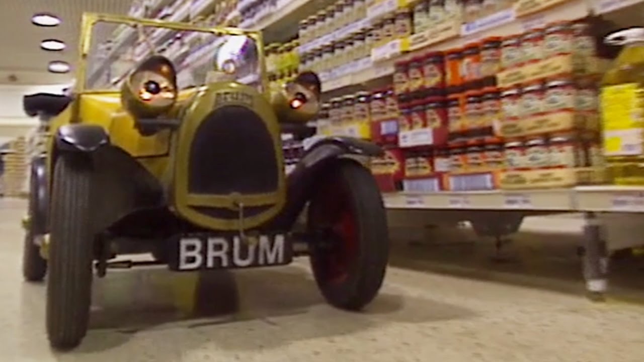 Brum goes shopping Blank Meme Template