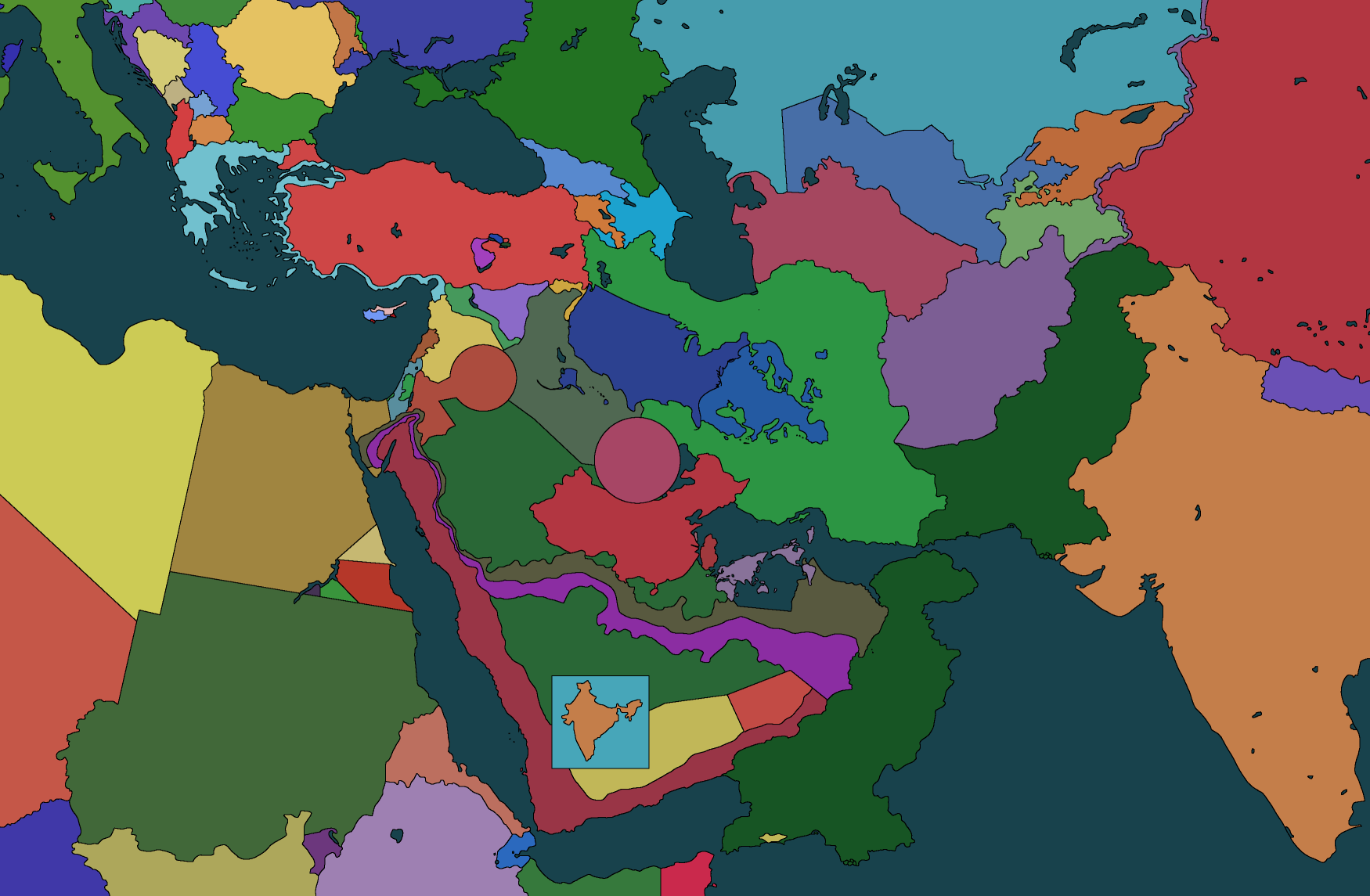 Terrorists hate this one simple map trick Blank Meme Template