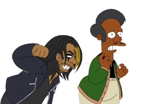 Adi Shankar Vs Apu Blank Meme Template