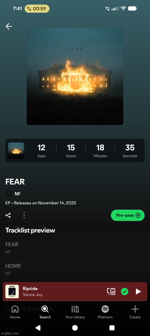 God has blessed us | image tagged in nf,music,fear | made w/ Imgflip meme maker