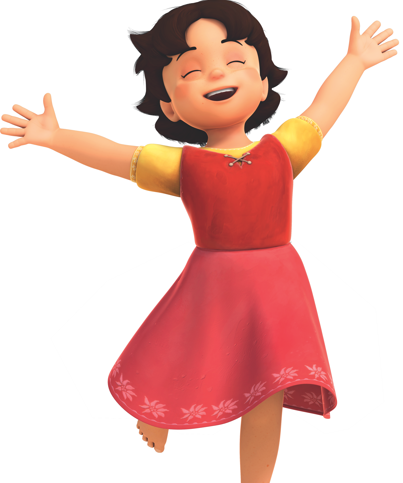 Heidi the little girl Blank Meme Template