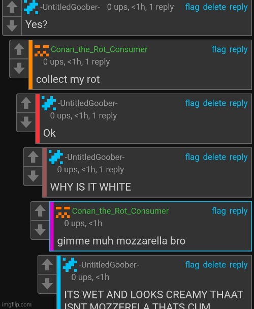 Bro tried hiding his NNN fail >;3 | made w/ Imgflip meme maker