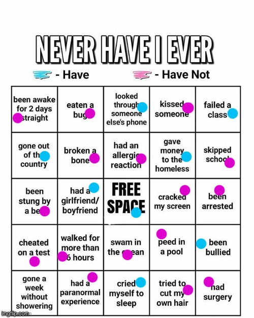 Never have I ever | image tagged in never have i ever | made w/ Imgflip meme maker