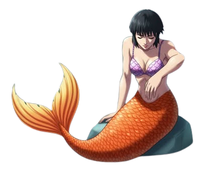 mermaid relax Blank Meme Template