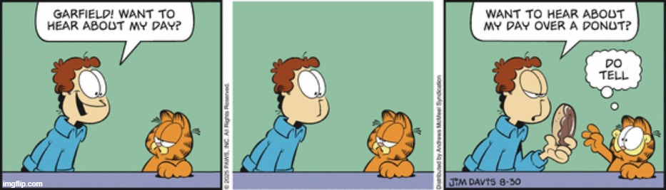 Garfield | image tagged in comics | made w/ Imgflip meme maker
