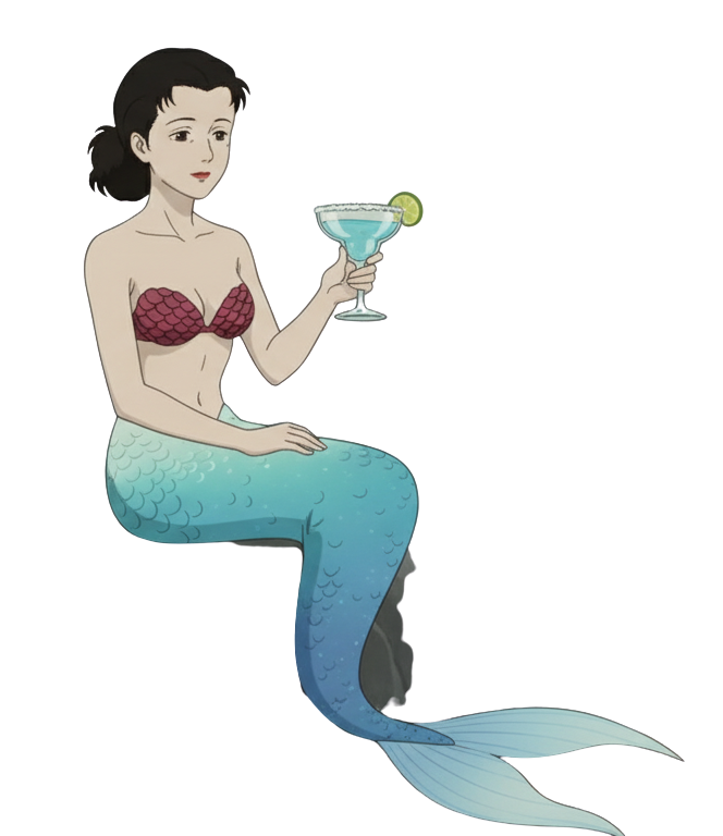 mermaid actress Blank Meme Template