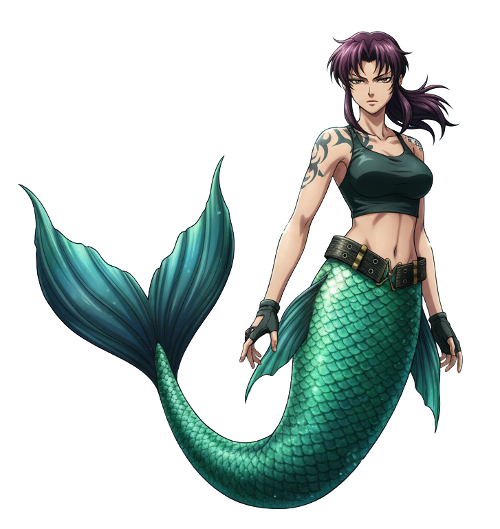 mermaid revy Blank Meme Template