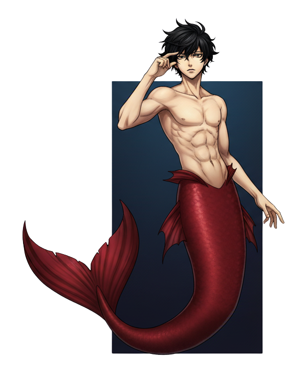 mermaid joker Blank Meme Template