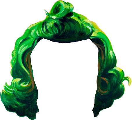 Oompa Loompa hair Blank Meme Template