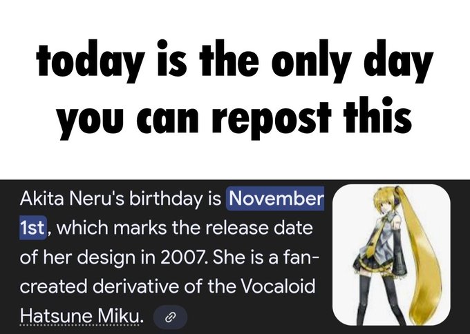 High Quality Akita Neru Blank Meme Template