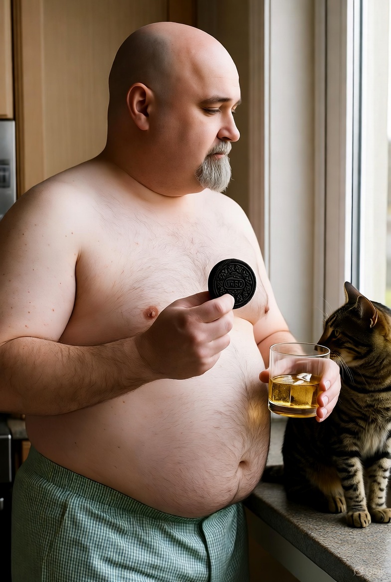 Whiskey and Oreos Blank Meme Template