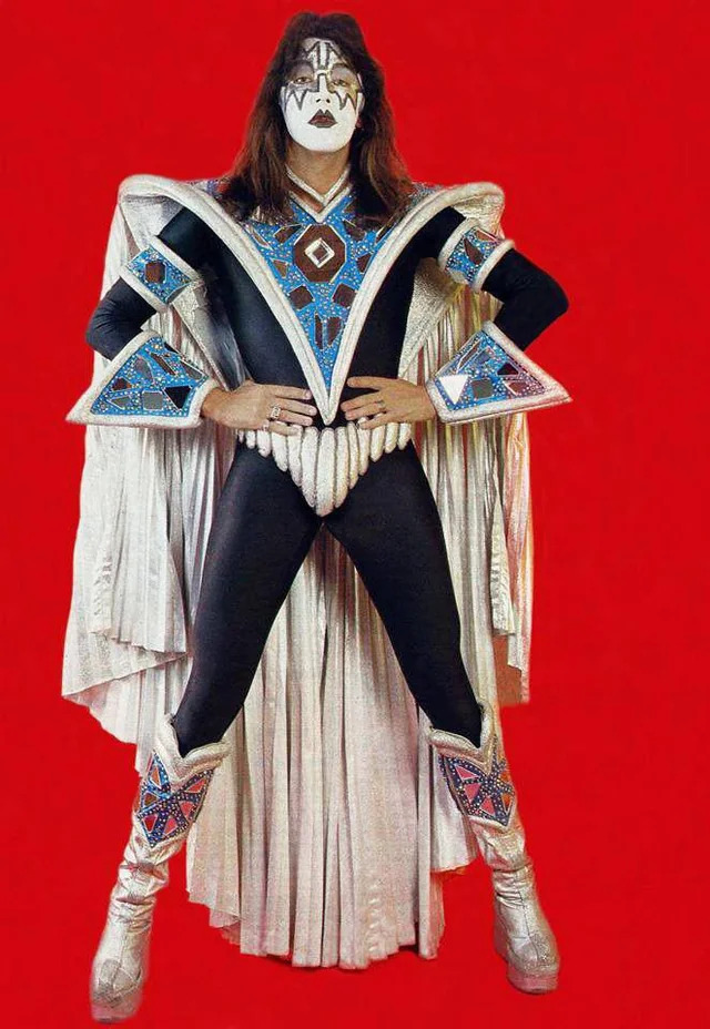 Ace Frehley cape Blank Meme Template