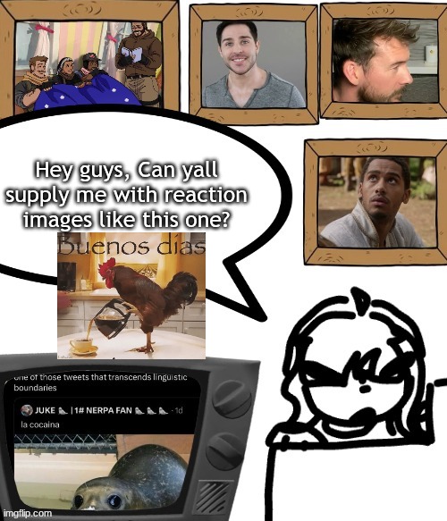 TV temp | Hey guys, Can yall supply me with reaction images like this one? | image tagged in tv temp | made w/ Imgflip meme maker