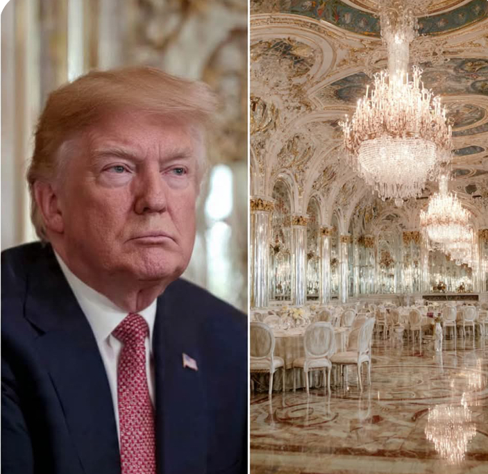 Trumps ballroom budget Blank Meme Template