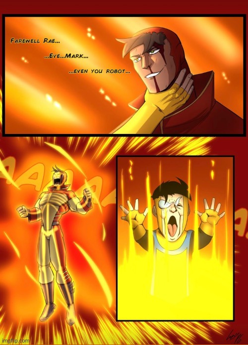 The best character | image tagged in dbz,anime,invincible,vegeta,sacrifice,rex splode | made w/ Imgflip meme maker