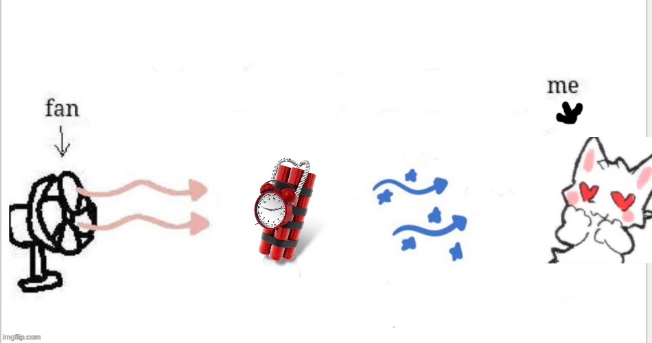 b o m b | image tagged in particles but its silly cat in love | made w/ Imgflip meme maker