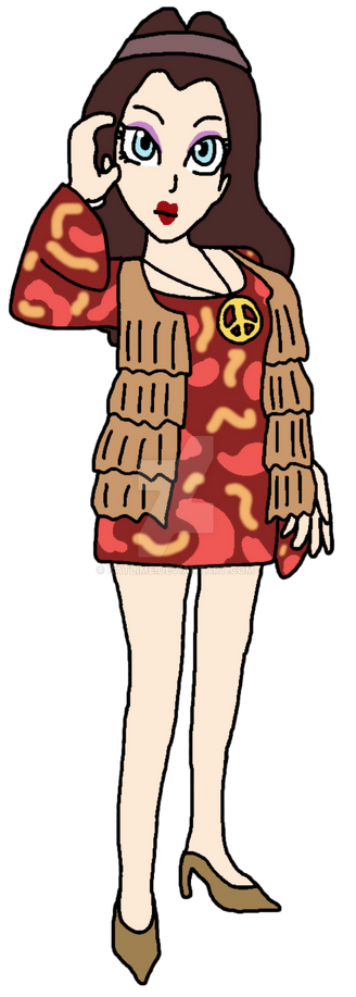 Pauline (60s Hippy) Blank Meme Template