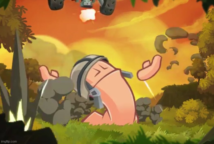 Spread Arms War Worm | image tagged in spread arms war worm | made w/ Imgflip meme maker