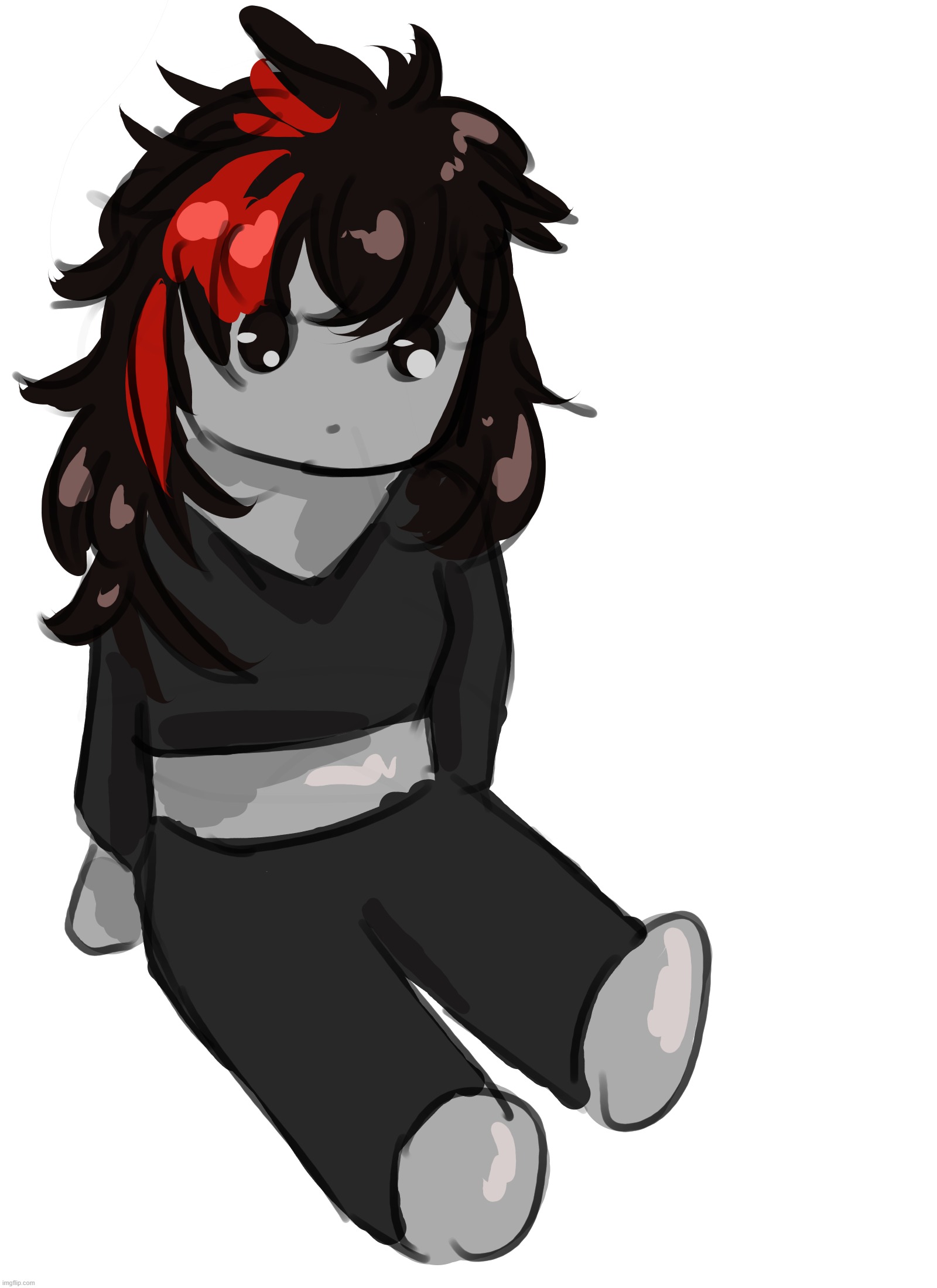 drawing of claire i did for the msmg poster or something | made w/ Imgflip meme maker