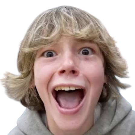 SIX SEVEN KID Blank Meme Template