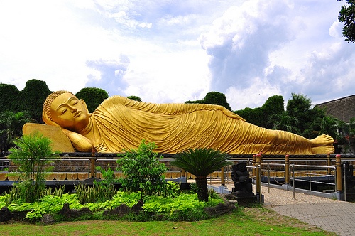 Sleeping Buddha Blank Meme Template