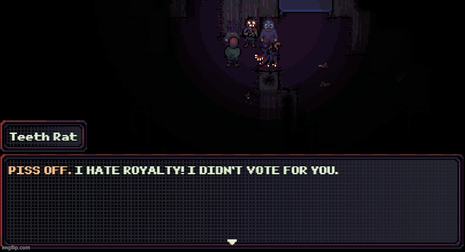 based teeth rat | made w/ Imgflip meme maker