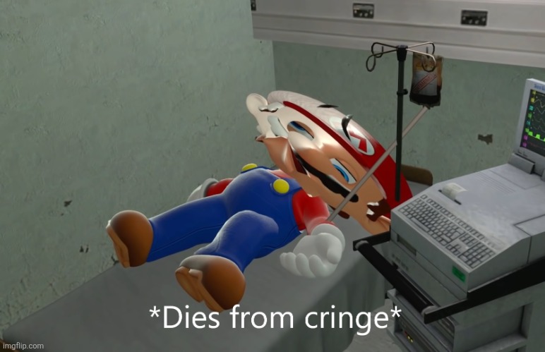 *Dies from cringe* | image tagged in dies from cringe | made w/ Imgflip meme maker