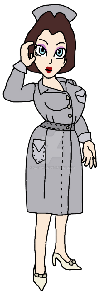 Pauline - 40s Nurse Blank Meme Template