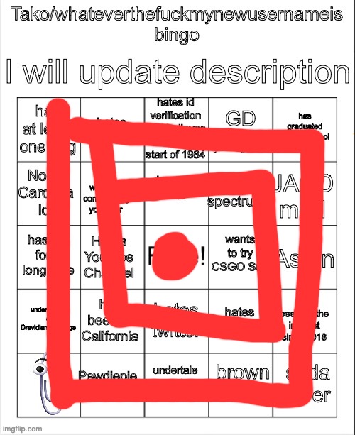 indians are asian too if you are confused | image tagged in tako bingo | made w/ Imgflip meme maker