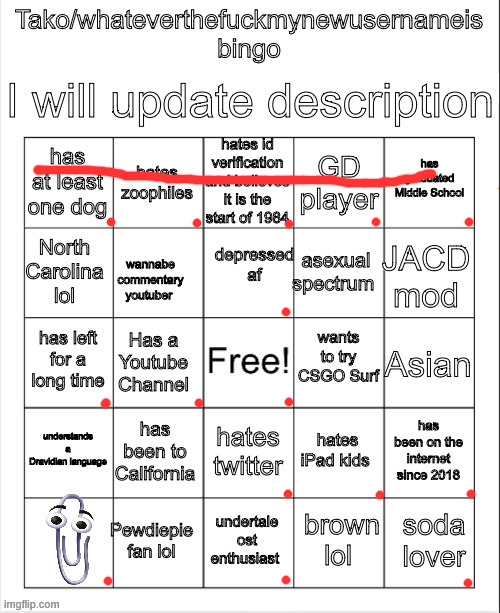 Tako Bingo | image tagged in tako bingo | made w/ Imgflip meme maker