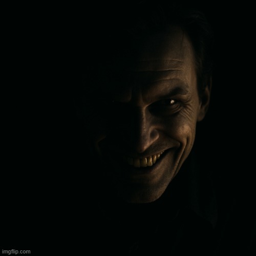 evil grin with light and dark | image tagged in evil grin with light and dark | made w/ Imgflip meme maker
