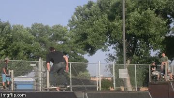 halfcab (fakie 180) | image tagged in gifs,skateboarding,skate,180,spin,skatepark | made w/ Imgflip video-to-gif maker