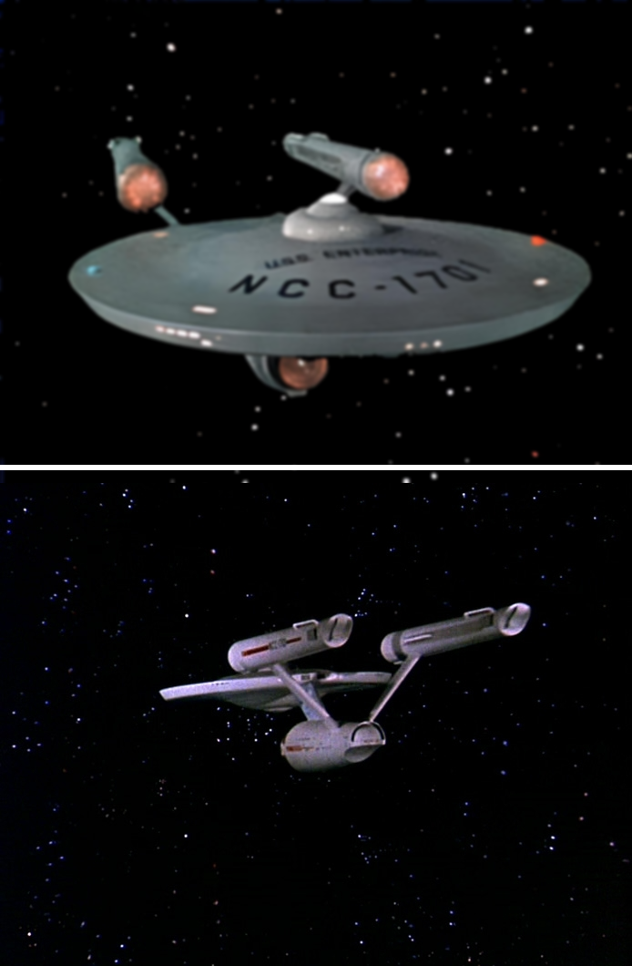 Star Trek TOS Enterprise yes/no Blank Meme Template