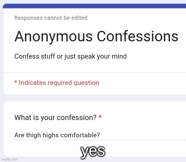 yes | made w/ Imgflip meme maker