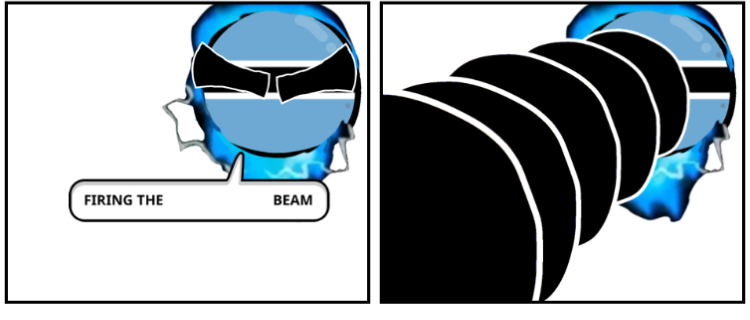 Botswana fire the laser Blank Meme Template