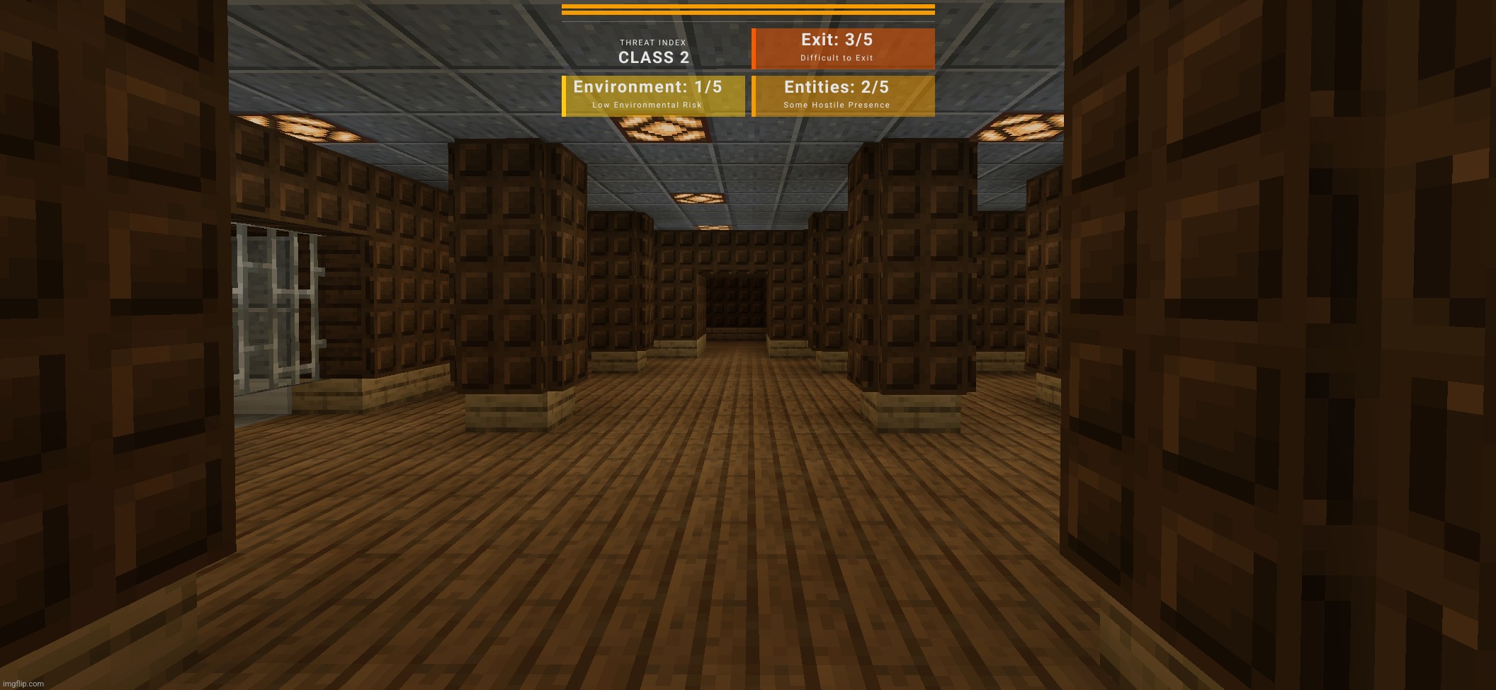 Did some research on the level I'm in, here's a photo and the threat index on top | made w/ Imgflip meme maker