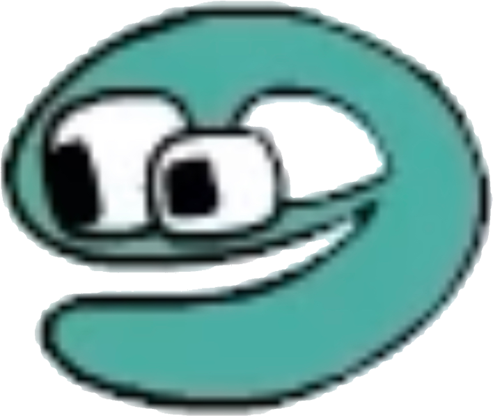 Lowercase E looking sideways Blank Meme Template